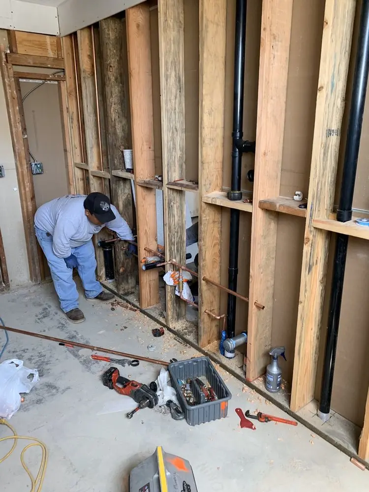 Commercial rough-in plumbing for Water Heater Replacement in Sierra Montana